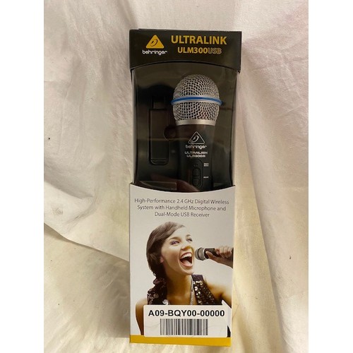 451 - BOXED ULTRALINK ULM300 USB MIC A/F