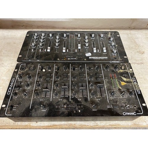 455 - 2 CITRONIC MIXING DECKS A/F