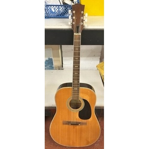 448 - VINTAGE 1970'S JAPANESE ACOUSTIC GUITAR