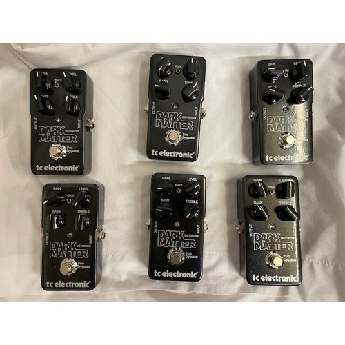 6 DARK MATTER GUITAR PEDALS A/F