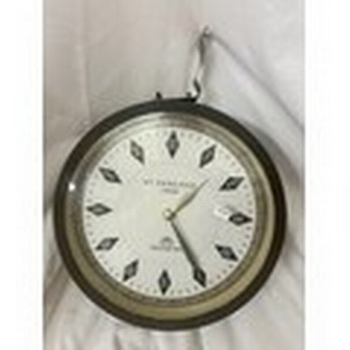 5 - 'JONES' & 'QUARTZ' WALL CLOCKS (GWO) & GARDEN CLOCK