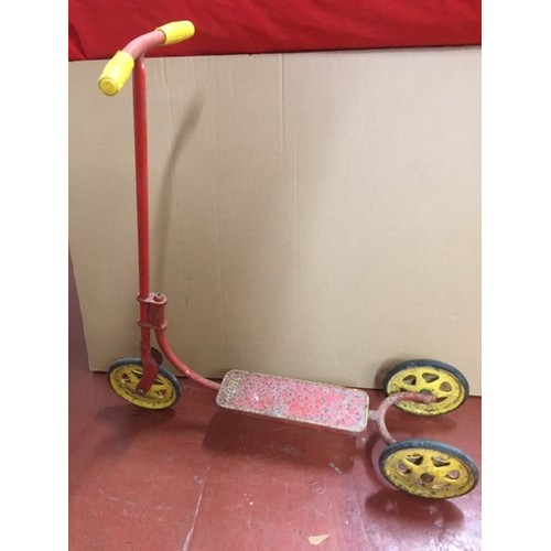 24 - CHILD'S RETRO MOBO SCOOTER