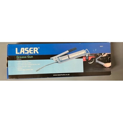 137 - BOXED LAZER GREASE GUN(NEW IN BOX)