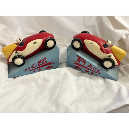 182 - 'CAR' BOOKENDS