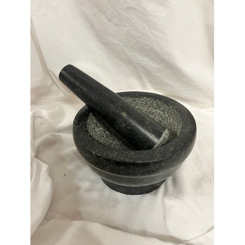 217 - MARBLE PESTLE & MORTAR