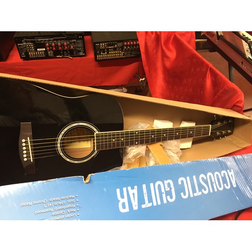 268 - BOXED FREEDOM ACOUSTIC GUITAR