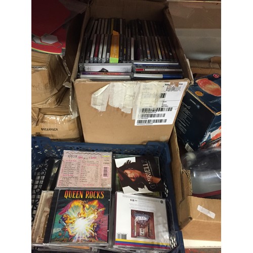 85 - 2 BOXES OF CD'S