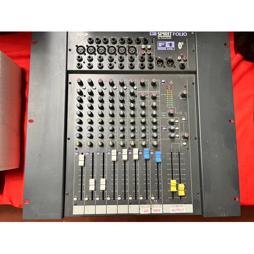 281 - SOUNDCRAFT SPIRIT FOLIO F1 READER 100(A/F)