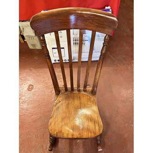 22 - VINTAGE ROCKING CHAIR