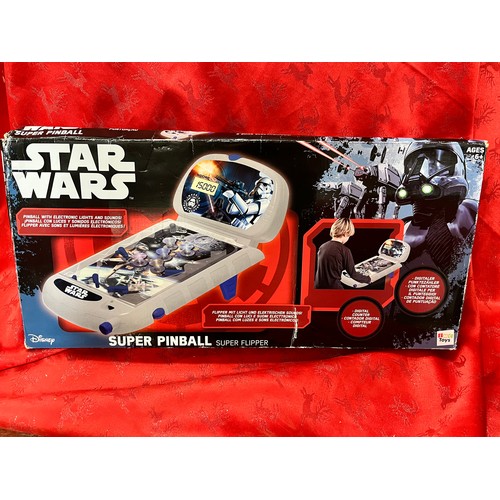 27 - BOXED 1980'S STAR WARS PIN BALL 'SUPPER FLIPPER'