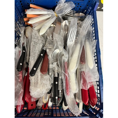 37 - BASKET OF CUTLERY