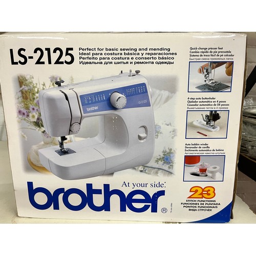 53 - BOXED BROTHER LS-2125 SEWING MACHINE(GWO)