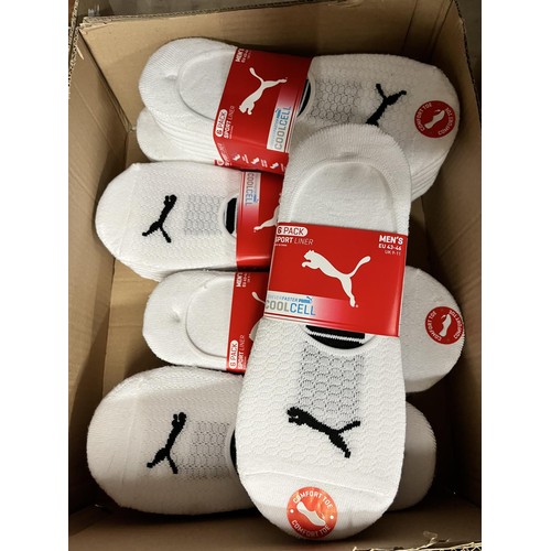 94 - 36 PAIRS OF PUMA COOLCEL COTTON SOCKS (NEW)