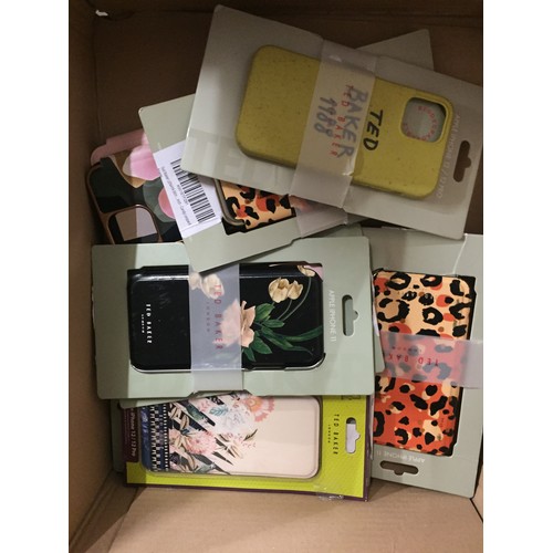 98 - BOX OF GENUINE TED BAKER PHONE CASES