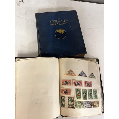 ALBUM OF STAMPS & A STAMP ALBUM