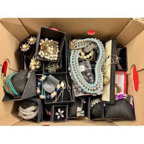 211 - 36 BOXED COSTUME JEWELLERY PIECES