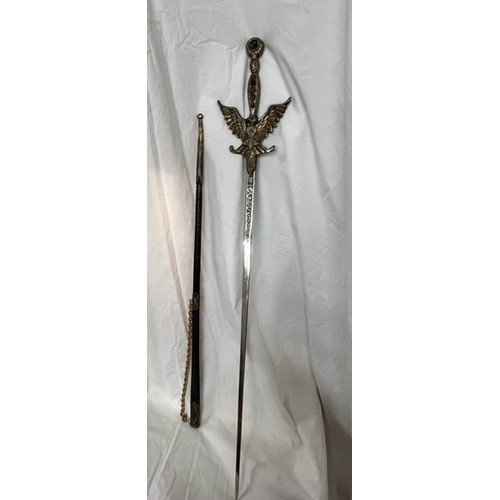 304 - RETRO ORNAMENTAL SWORD