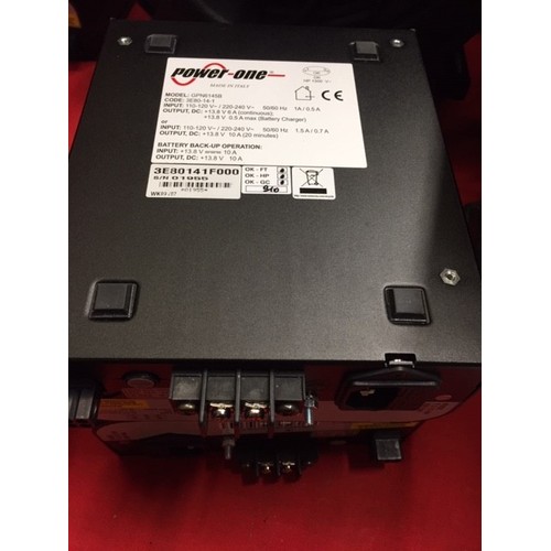 373 - 2 POWER-ONE GPN6145B 13.8v BACK UP BATTERY (A/F)