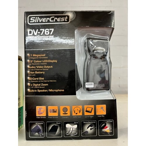 391 - BOXED SILVERCREST DV-767 DIGITAL CAMCORDER(NEW)