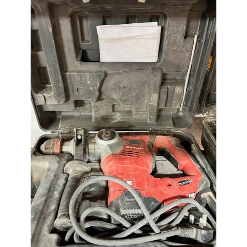 145 - CASED EINHELL HAMMER DRILL (A/F)