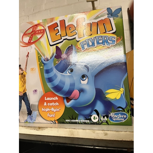 101 - 3 BOXED ELEFUN FLYERS GAMES(NEW)