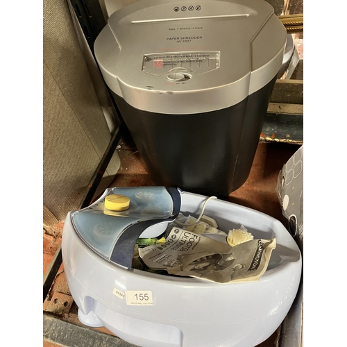 155 - REMINGTON FOOT SPA & AV 2007 PAPER SHREDDER(A/F)