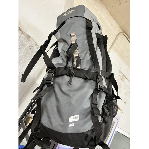 156 - LICHFIELD EXPLORER 60-1-10 RUCKSACK