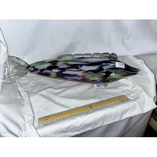 170 - LARGE RETRO MURANO GLASS FISH