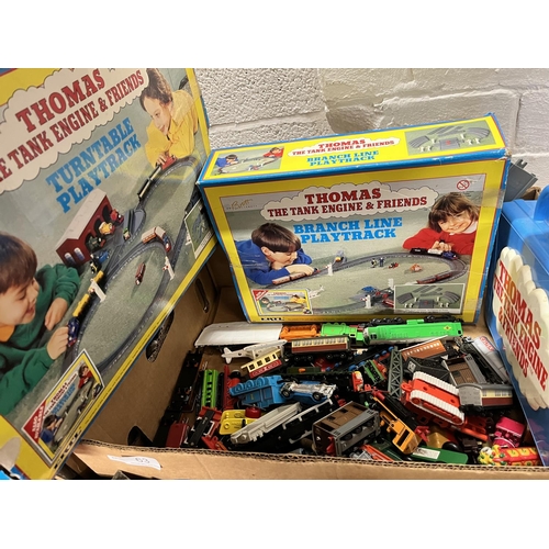 63 - BOX OF 'THOMAS THE TANK ENGINE' INCL ERTL