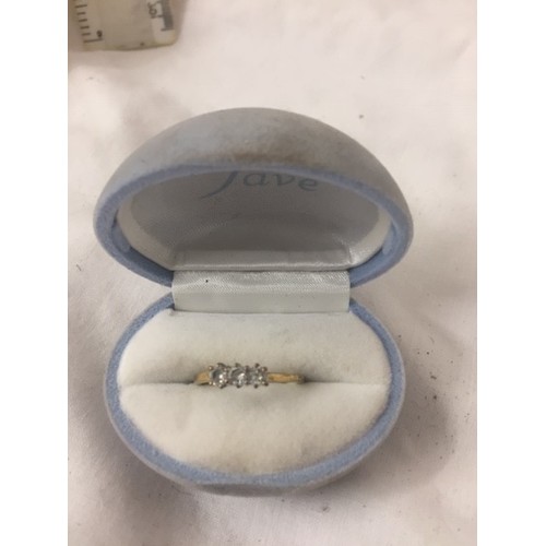 201 - BOXED STONE SET DRESS RING