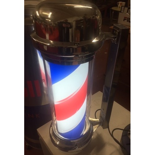 20 - ELECTRIC ILLUMINATED BARBER'S POLE(GWO)