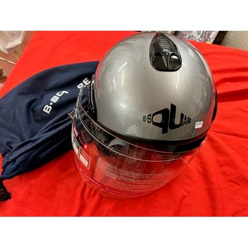 38 - B-SQUARE CRASH HELMET WITH DUST BAG(NEW)