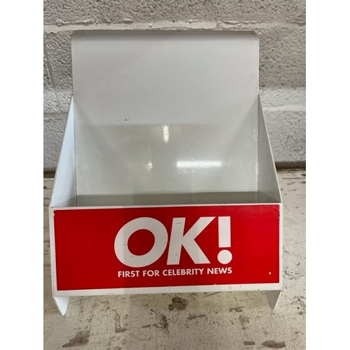 39 - METAL 'OK MAGAZINE' SHOP DISPLAY