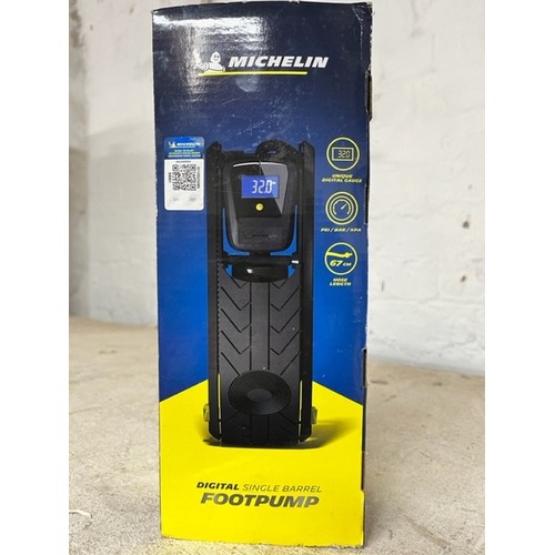 151 - BOXED MICHELIN DIGITAL FOOT PUMP