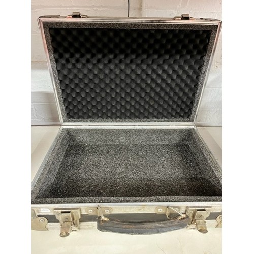 57 - FLIGHT CASE BRIEFCASE (GOOD INTERIOR)