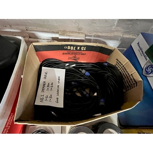 68 - BOX OF NL2 SPEAKER CABLES (GWO)