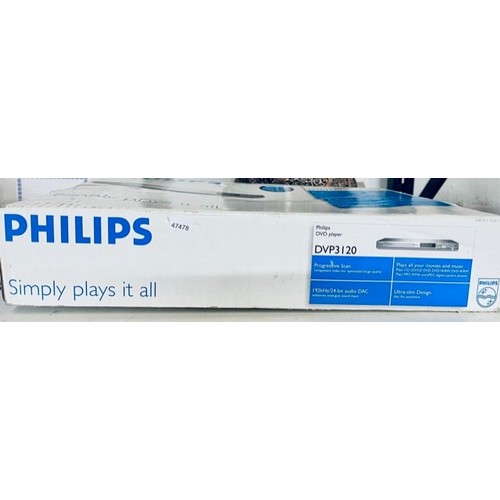 81 - BOXED PHILIPS DVD PLAYER(A/F)