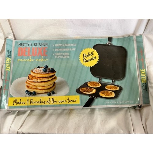 63 - VINTAGE BOXED HETTY'S KITCHEN DELUXE PANCAKE MAKER