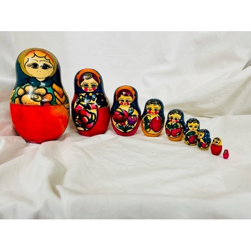 264 - 7 PIECE RUSSIAN DOLLS