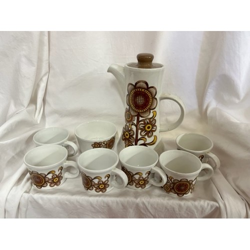 268 - 1960'S NEW LONDON PART COFFEE SET