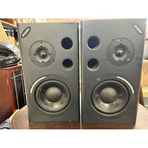 330 - PAIR OF ALESIS DJ MONITOR SPEAKERS (A/F)