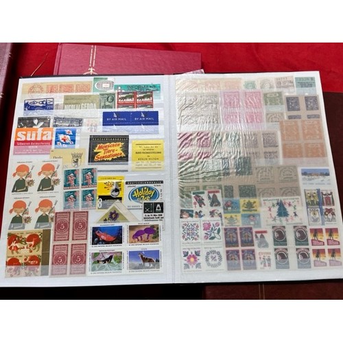 198 - 6 STAMP ALBUMS