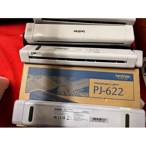 314 - BOXED BROTHER PJ-622 & 6 DS-620 POCKET JETS(A/F)