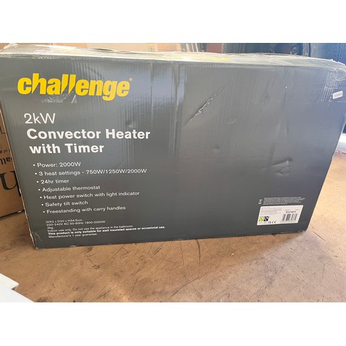 5 - BOXED CHALLENGE CONVECTOR HEATER WITH TIMER(NEW)