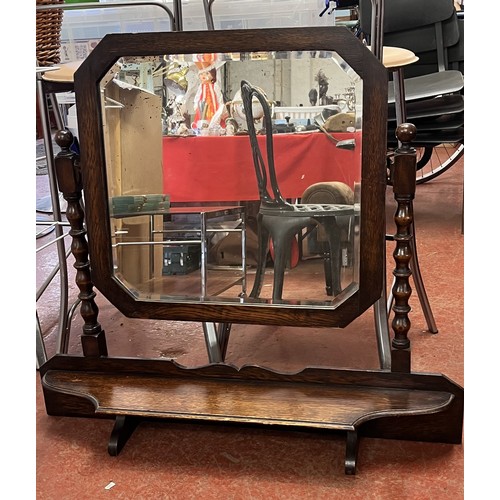 58 - VINTAGE DRESSER SWING MIRROR