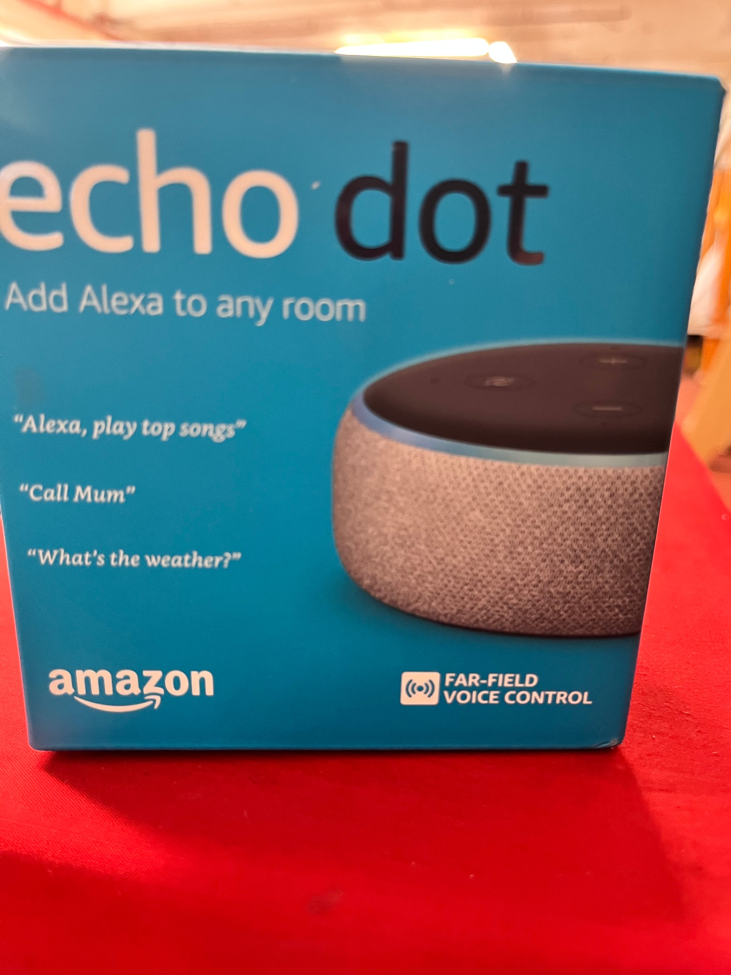 BOXED AMAZON DOT(GWO)