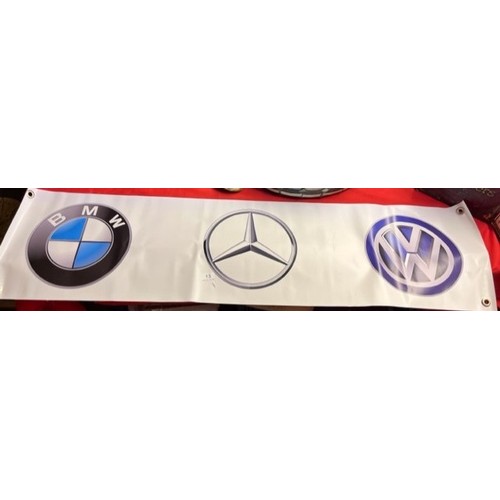 13 - CANVAS VW, BMW & MERCEDES BANNER