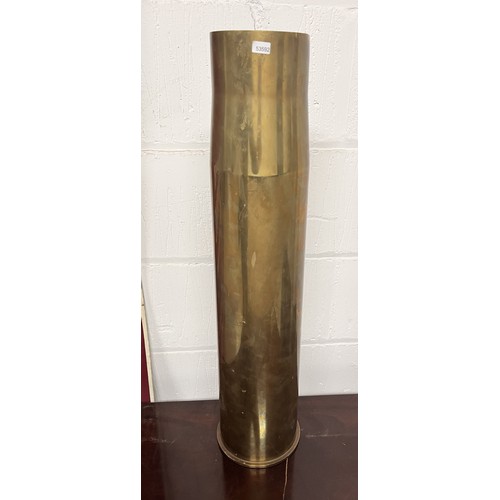 151 - LARGE BRASS SHELL CASING(2ft TALL)