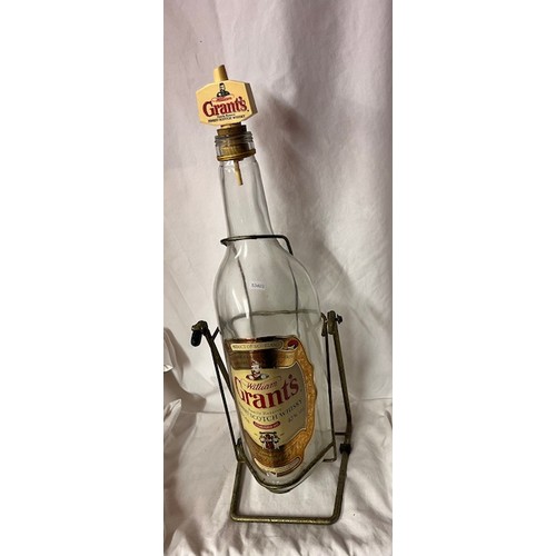 210 - VINTAGE 'GRANTS WHISKY' BOTTLE WITH POURER