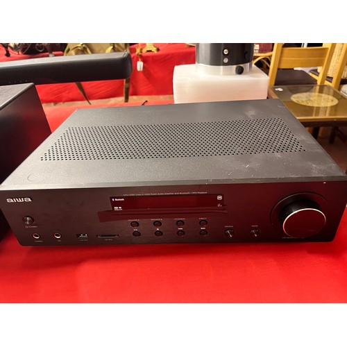 251 - AIWA AMU-120BT POWER AMPLIFIER WITH BLUETOOTH+MP3 PLAYBACK(A/F)